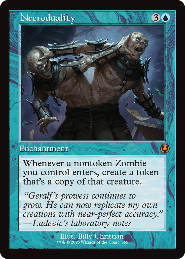 Necroduality (Retro Frame) [Innistrad Remastered] | Local Legends