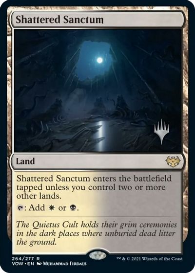 Shattered Sanctum (Promo Pack) [Innistrad: Crimson Vow Promos] | Local Legends