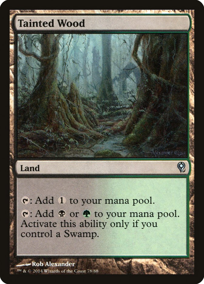 Tainted Wood [Duel Decks: Jace vs. Vraska] | Local Legends
