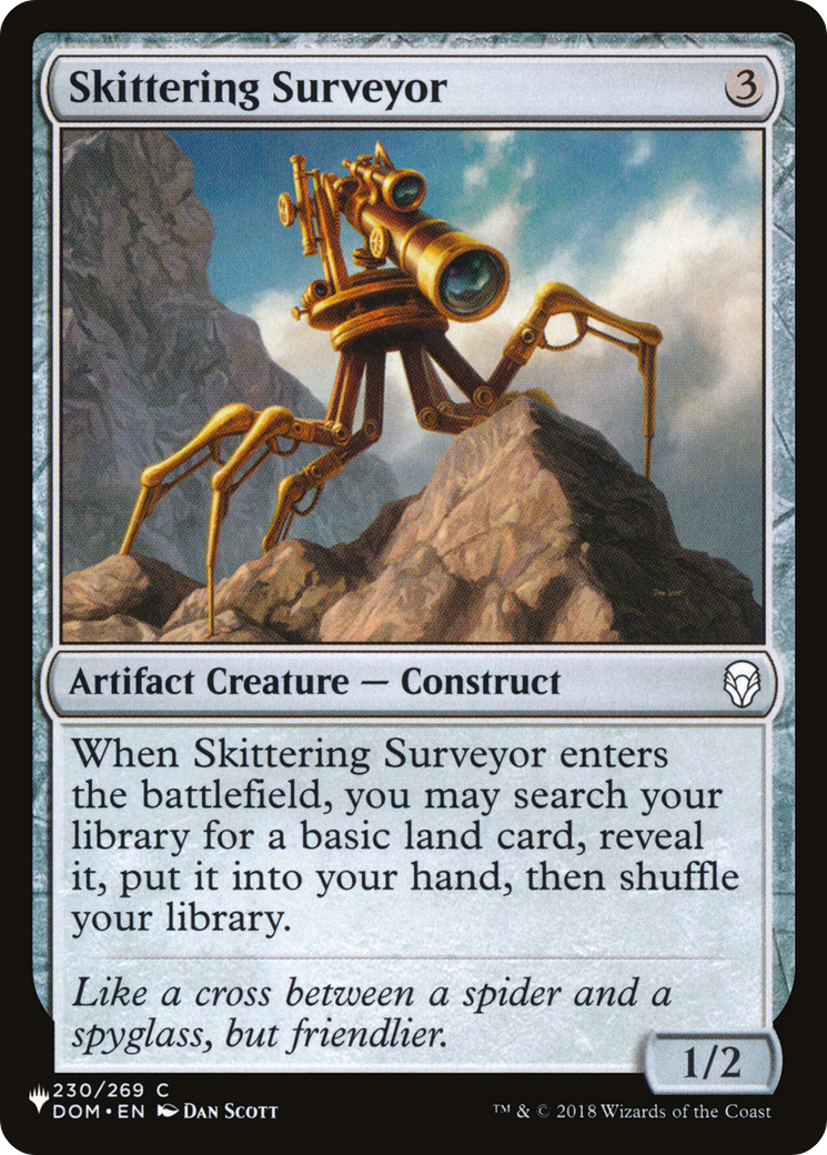 Skittering Surveyor [The List] | Local Legends