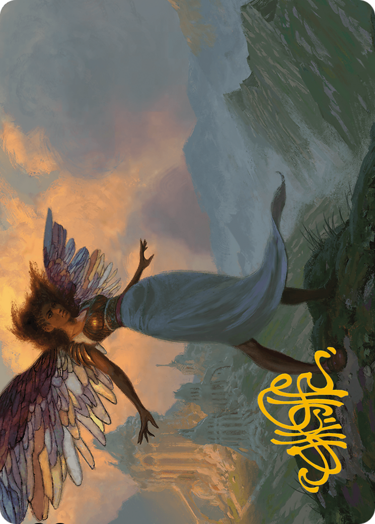 Glasswing Grace Art Card (Gold-Stamped Signature) [Modern Horizons 3 Art Series] | Local Legends