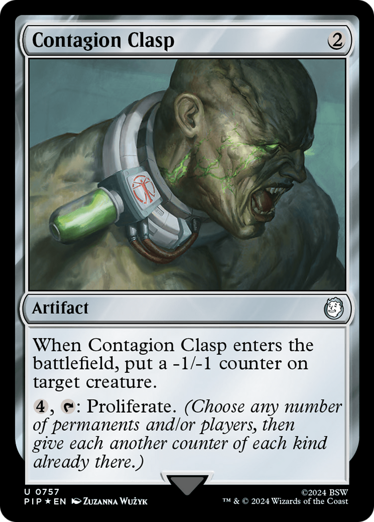 Contagion Clasp (Surge Foil) [Fallout] | Local Legends