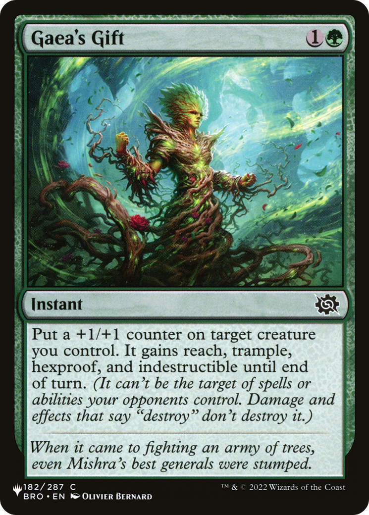 Gaea's Gift [The List] | Local Legends