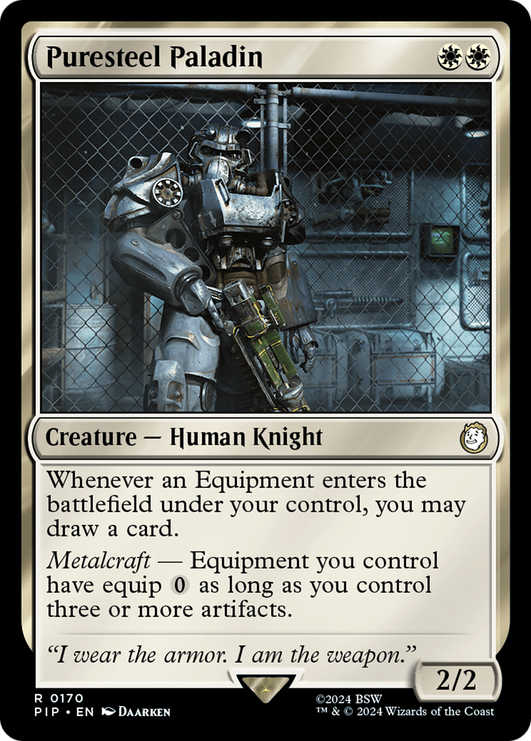 Puresteel Paladin [Fallout] | Local Legends