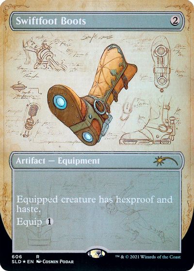 Swiftfoot Boots (Blueprint) [Secret Lair Drop Promos] | Local Legends