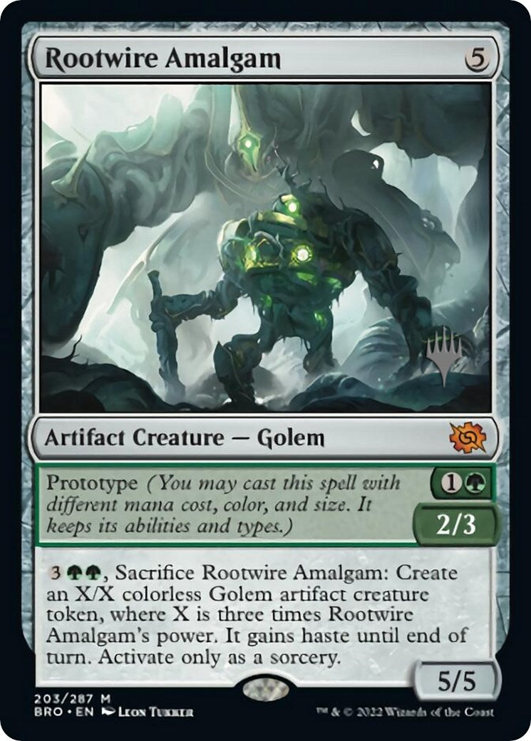 Rootwire Amalgam (Promo Pack) [The Brothers' War Promos] | Golgari Games