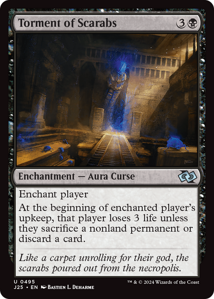 Torment of Scarabs [Foundations Jumpstart] | Local Legends