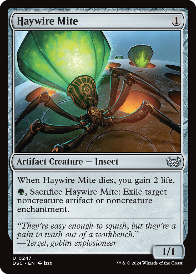 Haywire Mite [Duskmourn: House of Horror Commander] | Local Legends