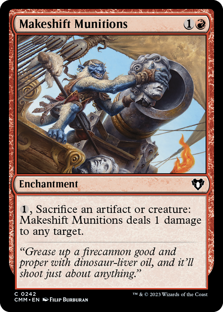 Makeshift Munitions [Commander Masters] | Local Legends