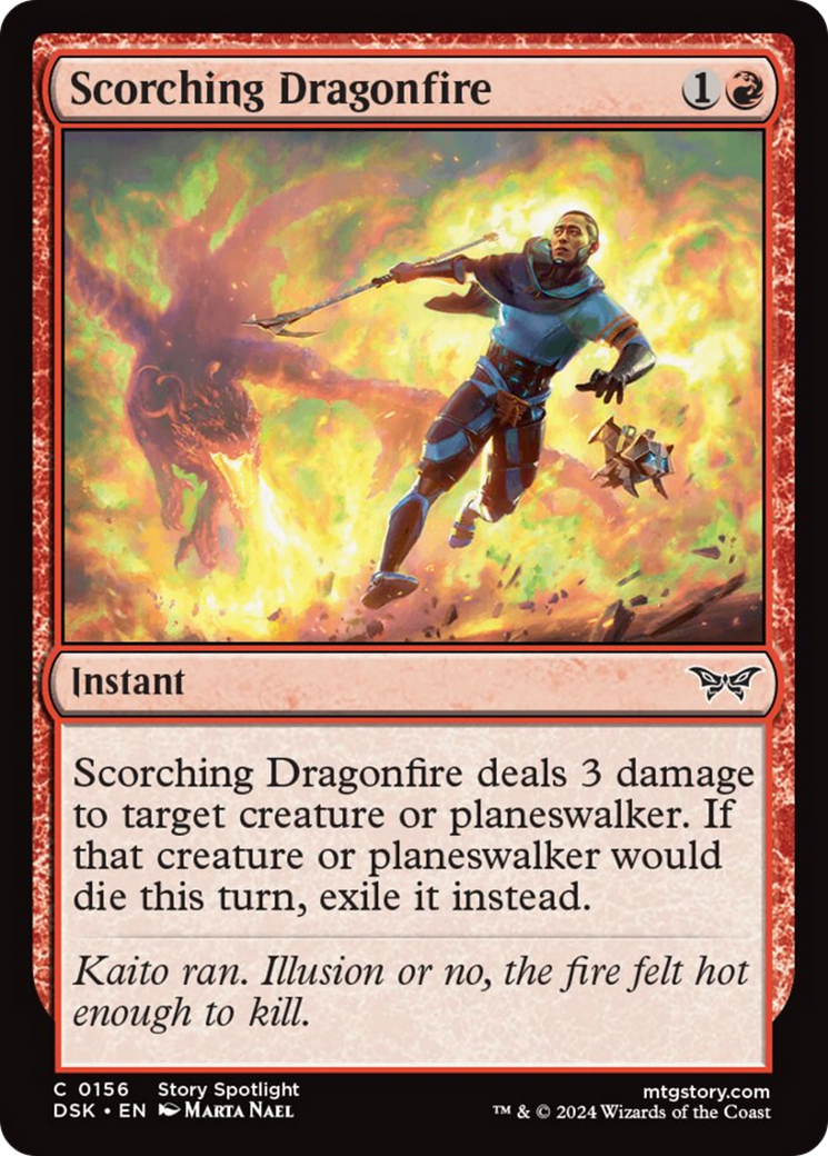 Scorching Dragonfire [Duskmourn: House of Horror] | Local Legends