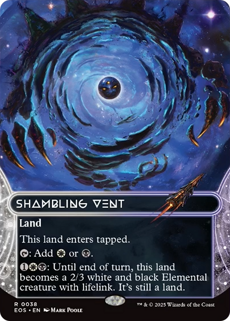 Shambling Vent (0038) (Borderless) [Edge of Eternities: Stellar Sights] | Local Legends