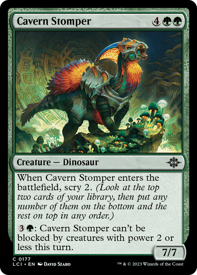 Cavern Stomper [The Lost Caverns of Ixalan] | Local Legends