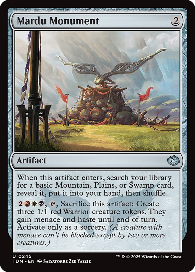 Mardu Monument [Tarkir: Dragonstorm] | Local Legends