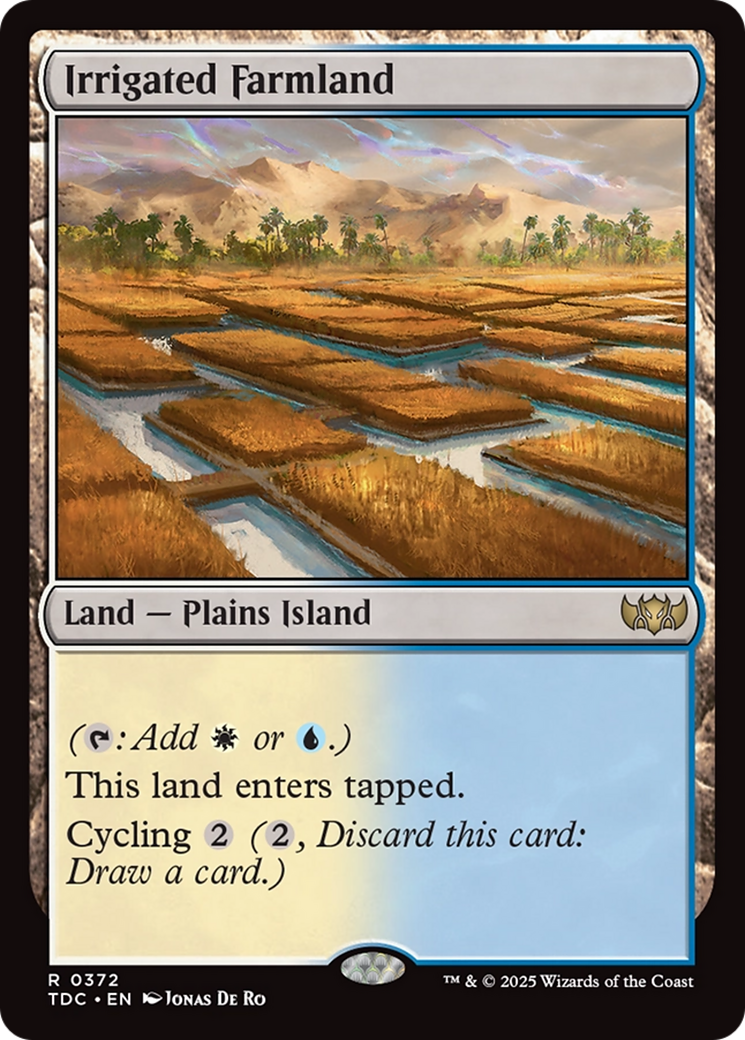 Irrigated Farmland [Tarkir: Dragonstorm Commander] | Local Legends