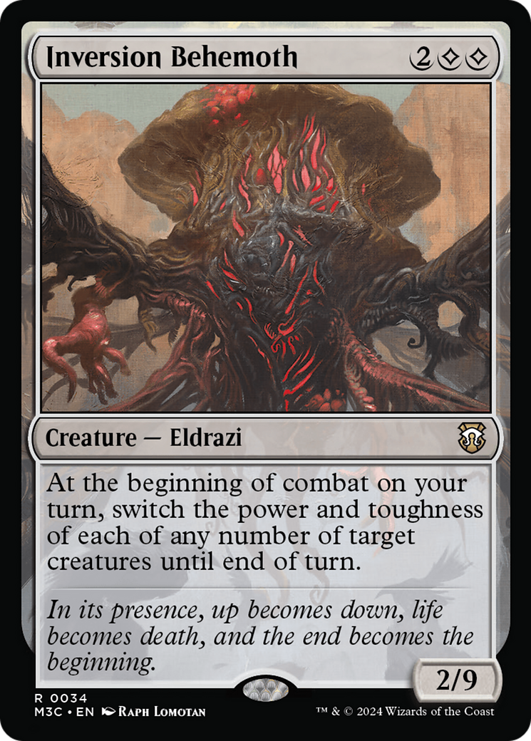 Inversion Behemoth [Modern Horizons 3 Commander] | Local Legends