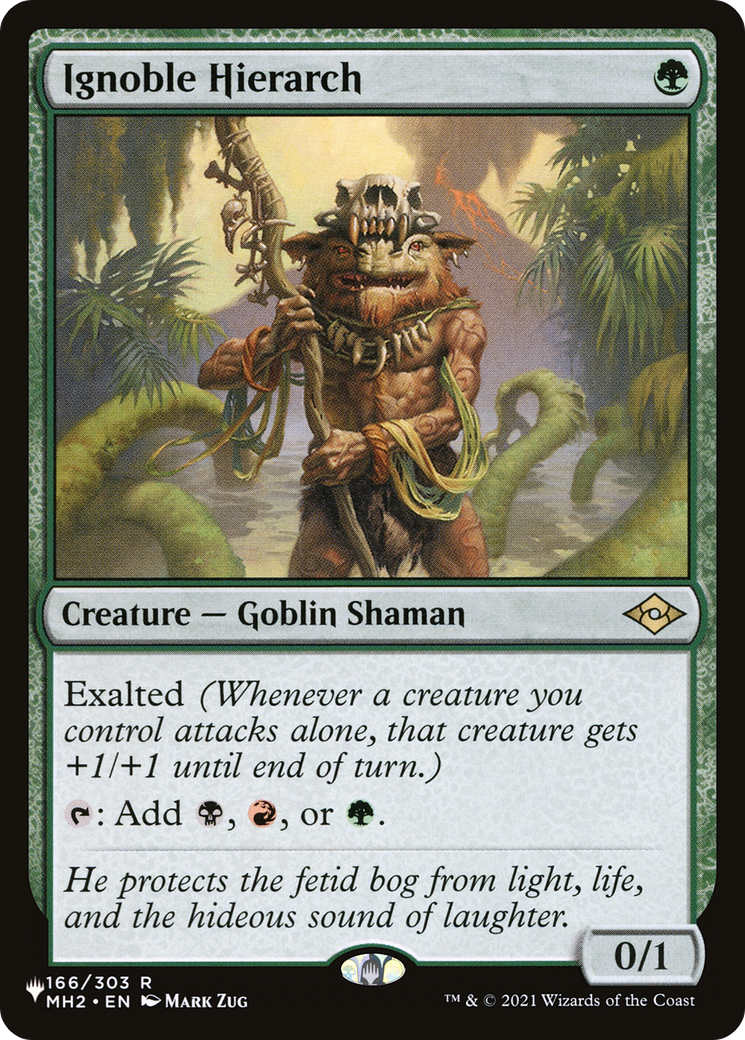 Ignoble Hierarch [The List] | Local Legends