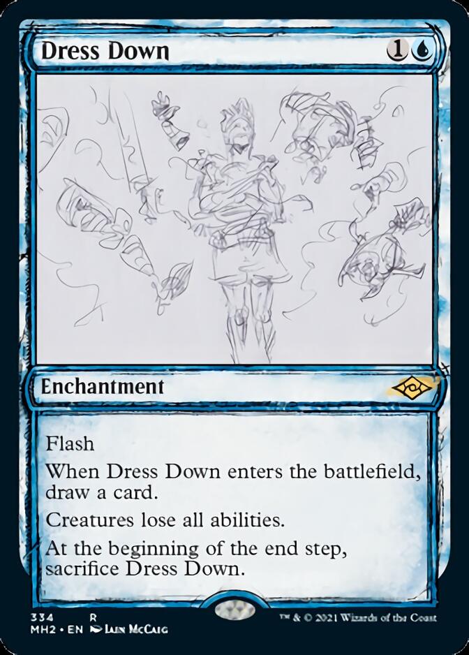 Dress Down (Sketch) [Modern Horizons 2] | Golgari Games