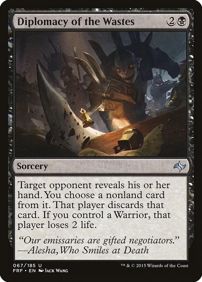 Diplomacy of the Wastes | Local Legends