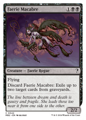 Faerie Macabre (White Border) [Mystery Booster 2] | Golgari Games