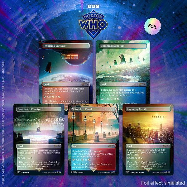 Secret Lair: Drop Series - Secret Lair x Doctor Who (The Dalek Lands - Foil Edition) | Local Legends