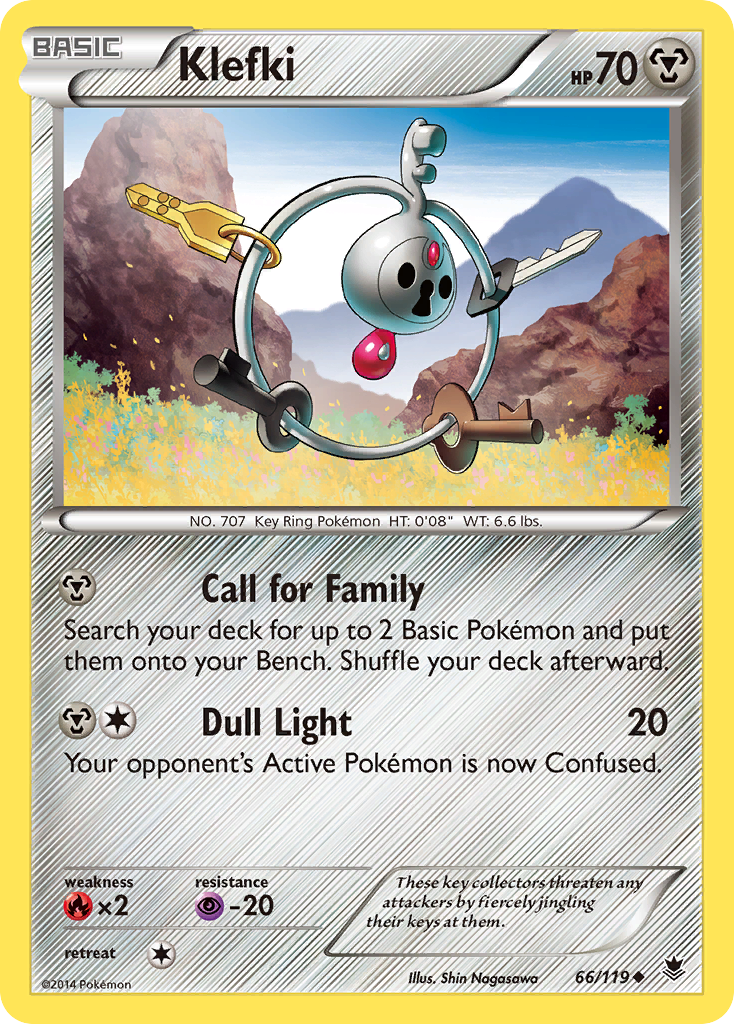 Klefki (66/119) [XY: Phantom Forces] | Local Legends