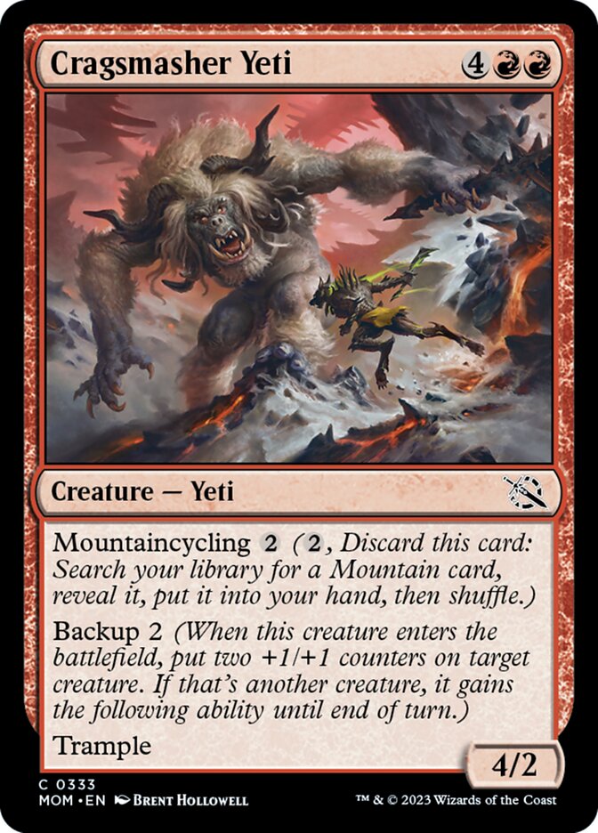 Cragsmasher Yeti [March of the Machine] | Local Legends