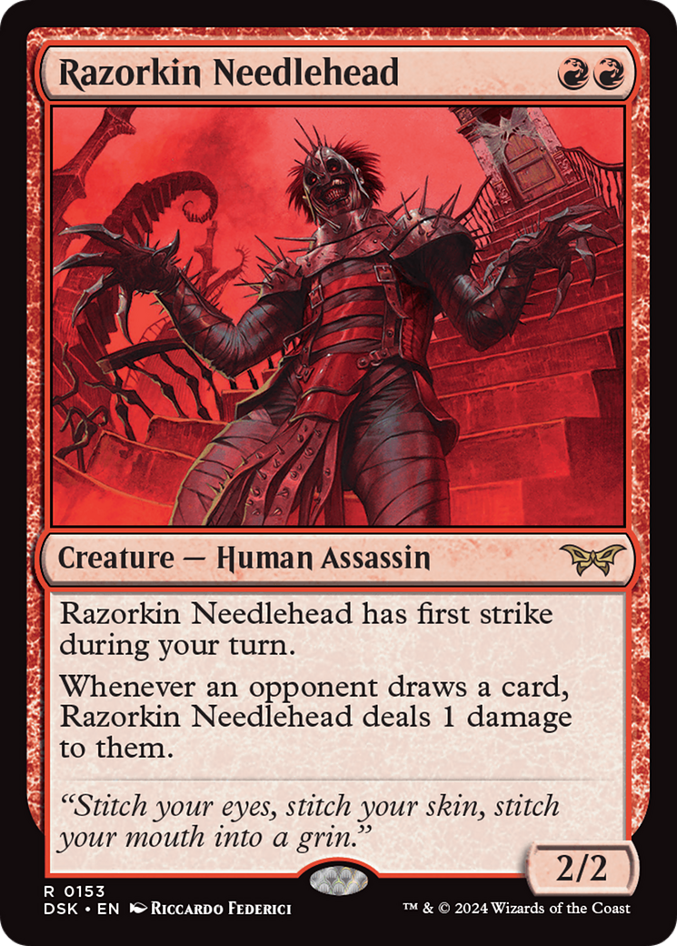 Razorkin Needlehead [Duskmourn: House of Horror] | Local Legends