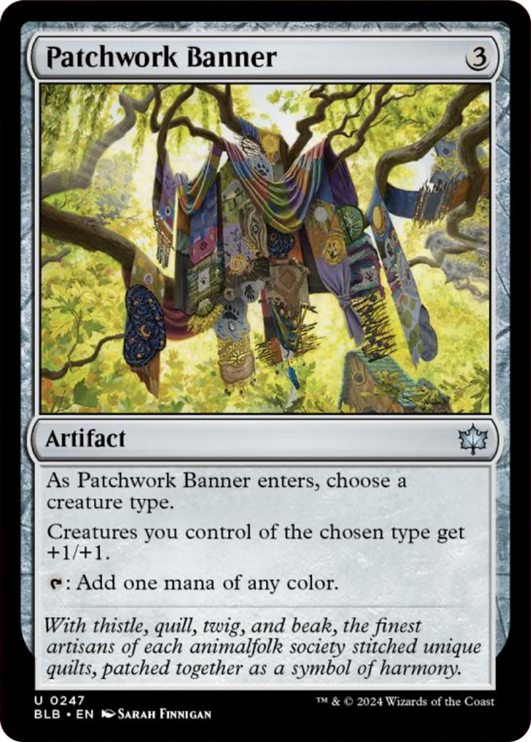 Patchwork Banner [Bloomburrow] | Local Legends