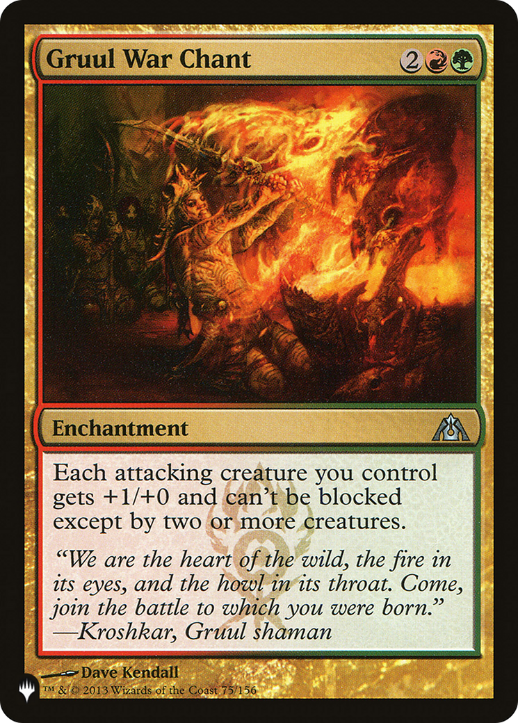 Gruul War Chant [The List] | Local Legends