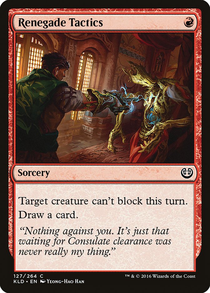 Renegade Tactics [Kaladesh] | Local Legends