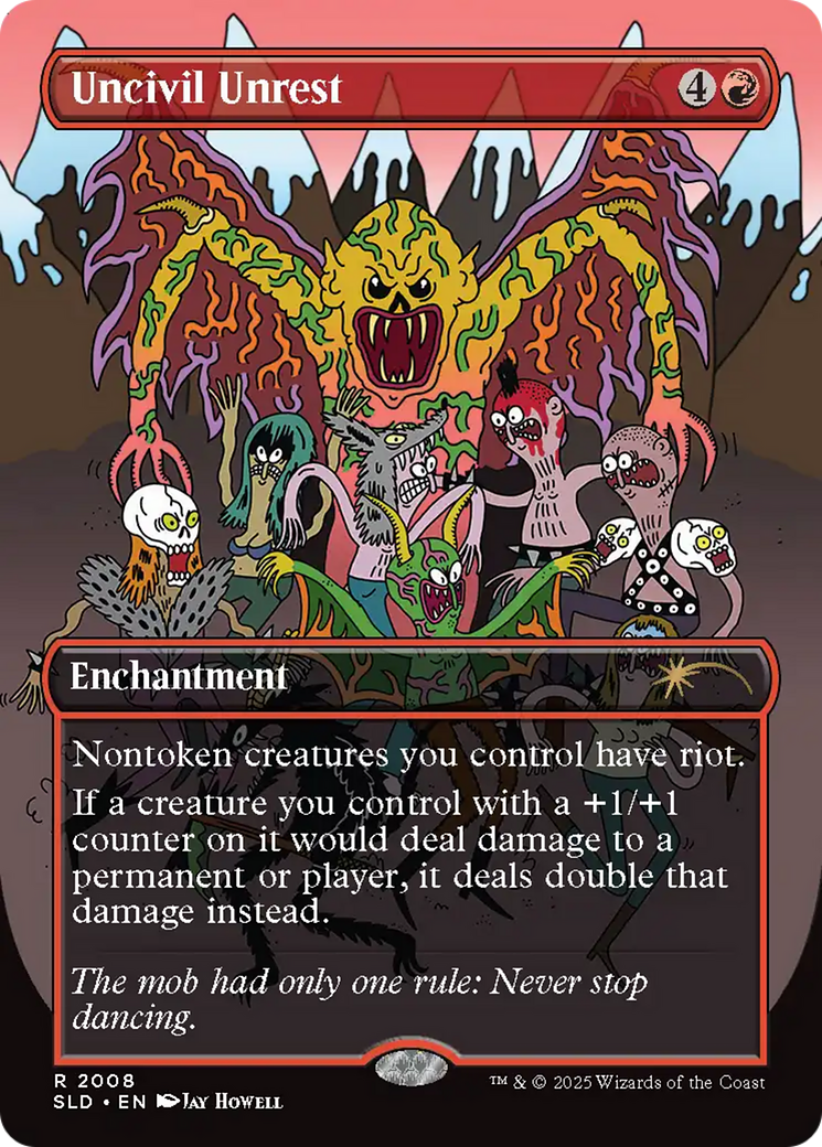 Uncivil Unrest (Rainbow Foil) [Secret Lair Drop Series] | Local Legends