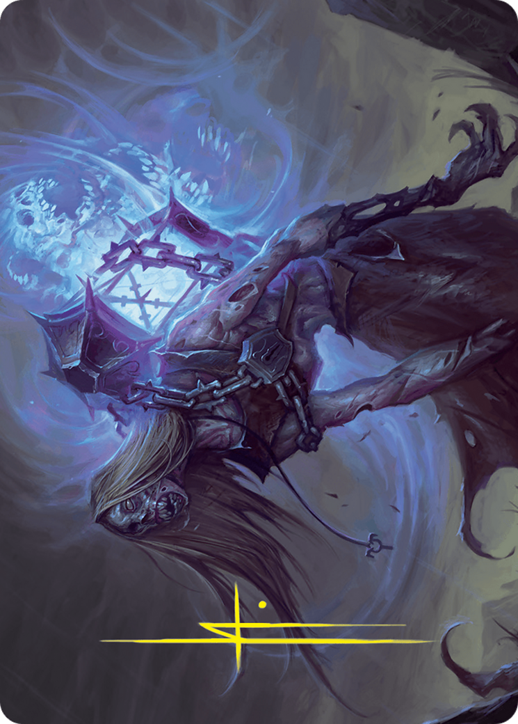 Soul-Shackled Zombie Art Card (9/54) [Foundations Art Series] | Local Legends