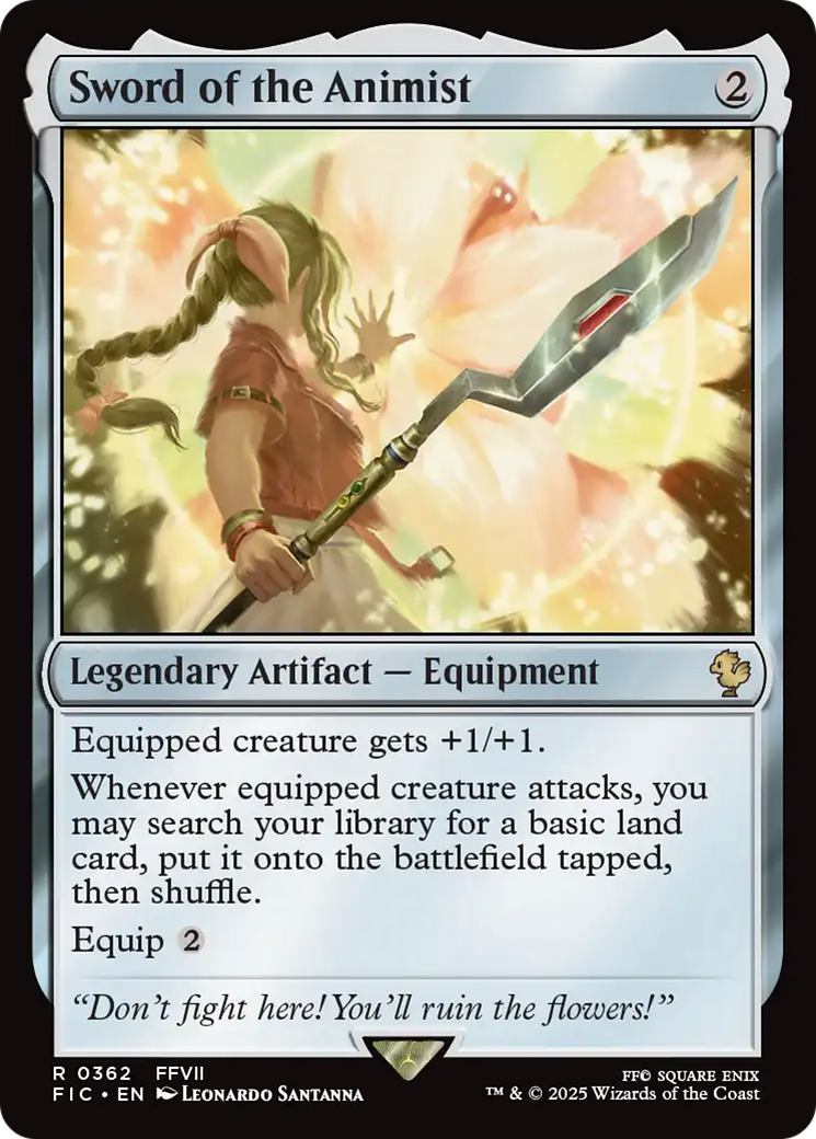 Sword of the Animist [FINAL FANTASY Commander] | Local Legends