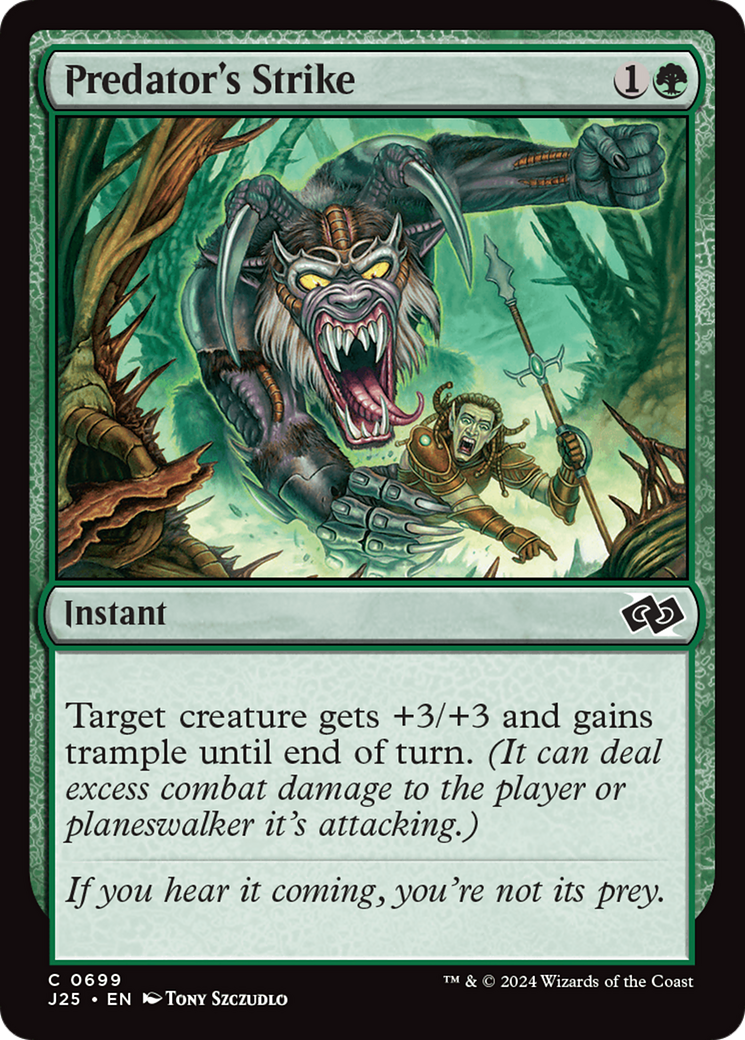 Predator's Strike [Foundations Jumpstart] | Local Legends