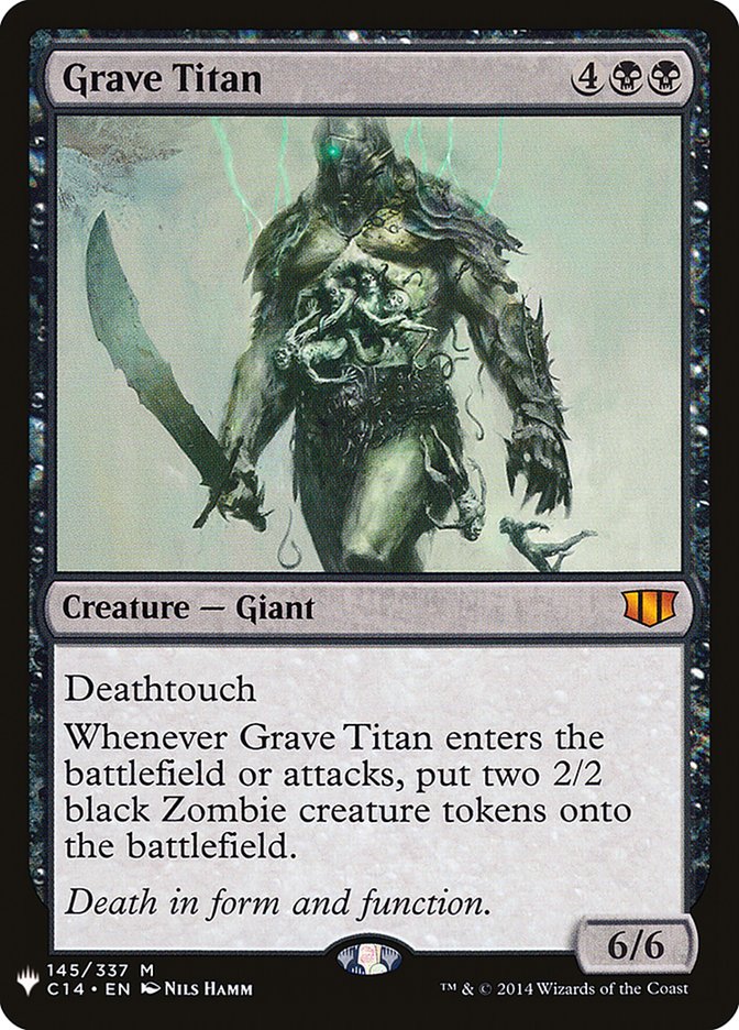 Grave Titan [Mystery Booster] | Local Legends