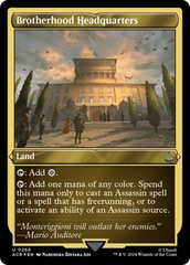 Brotherhood Headquarters (Foil Etched) [Assassin's Creed] | Golgari Games