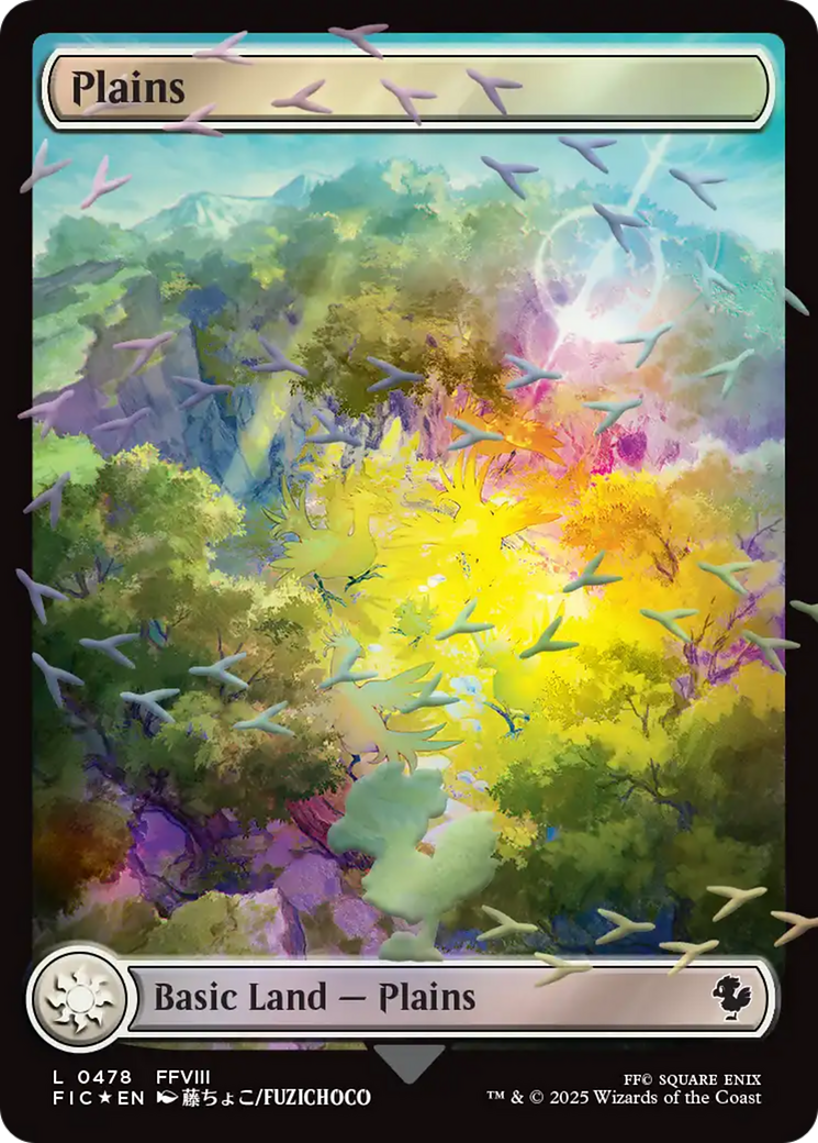 Plains (Chocobo Track Foil) [FINAL FANTASY Commander] | Local Legends
