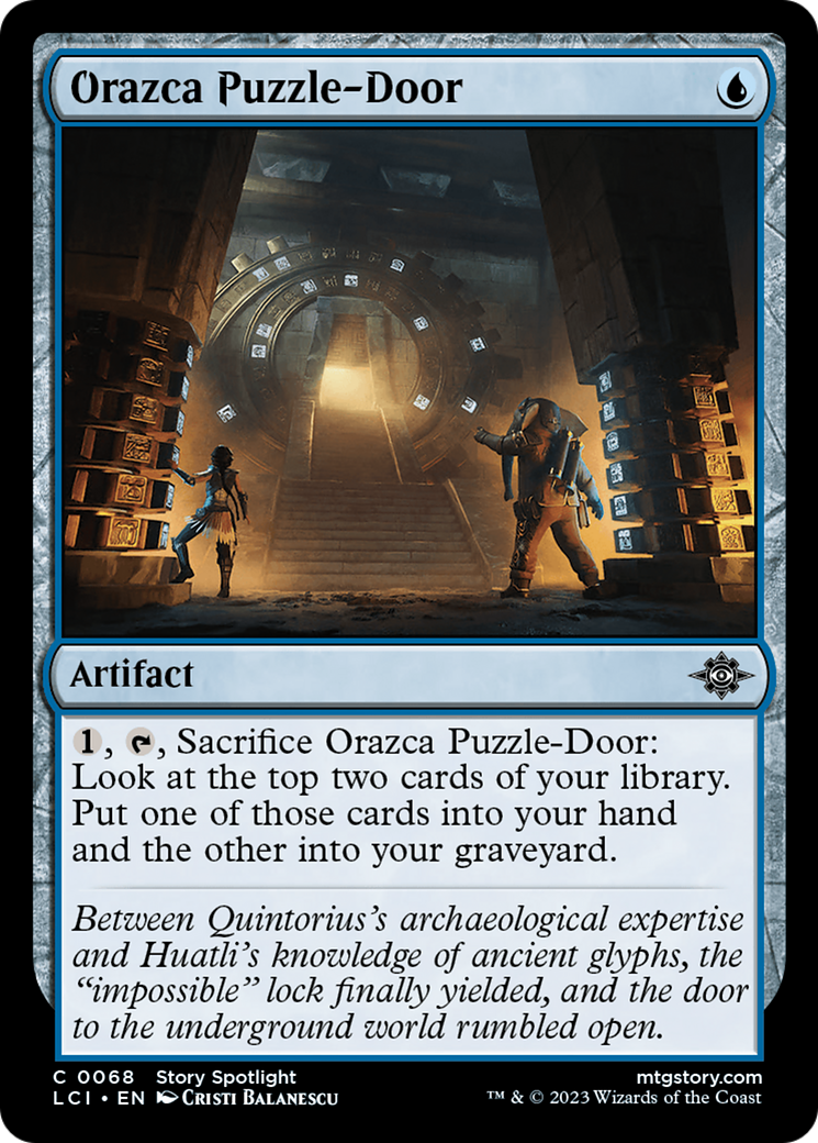 Orazca Puzzle-Door [The Lost Caverns of Ixalan] | Golgari Games