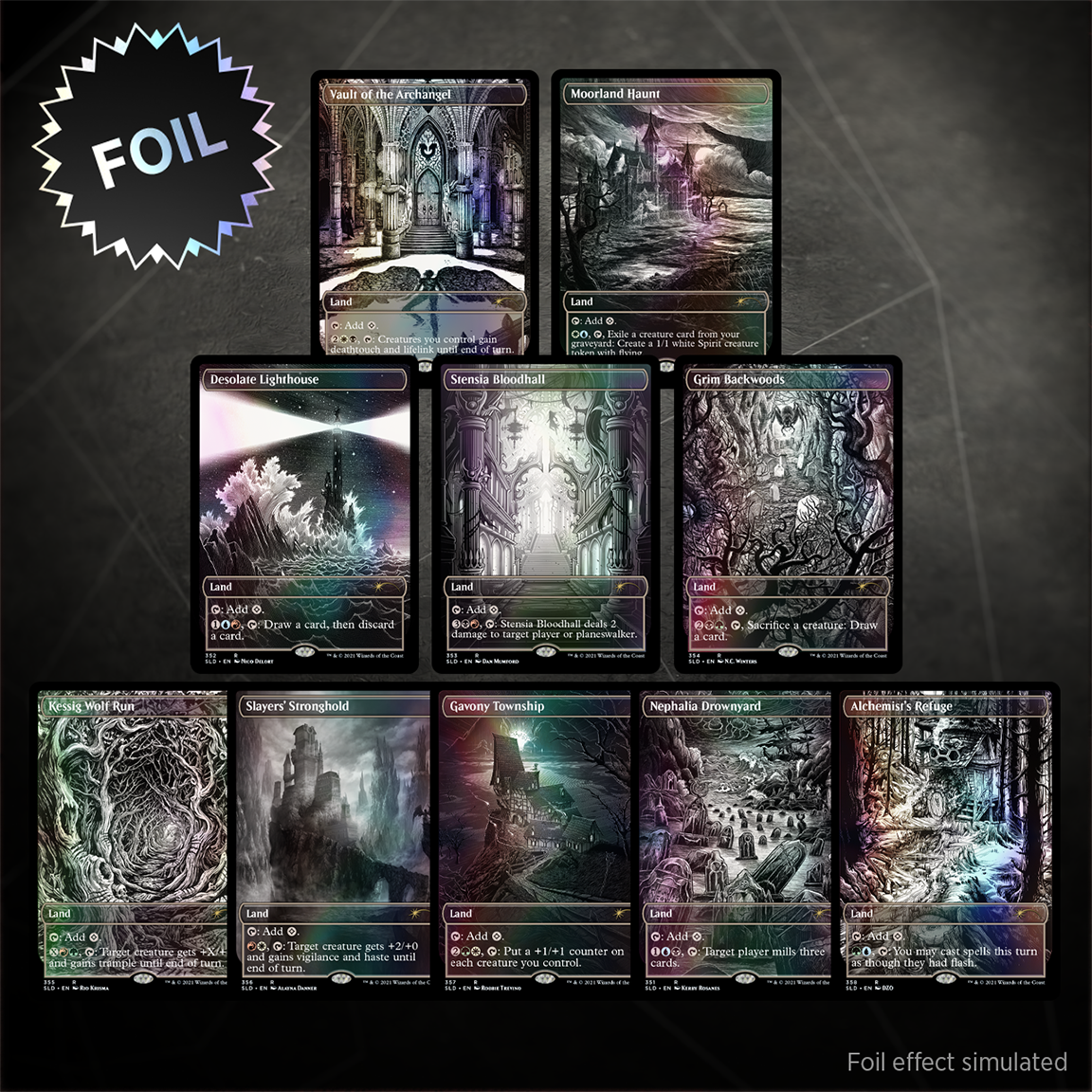 Secret Lair: Drop Series - Showcase (Midnight Hunt - Foil Edition) | Local Legends