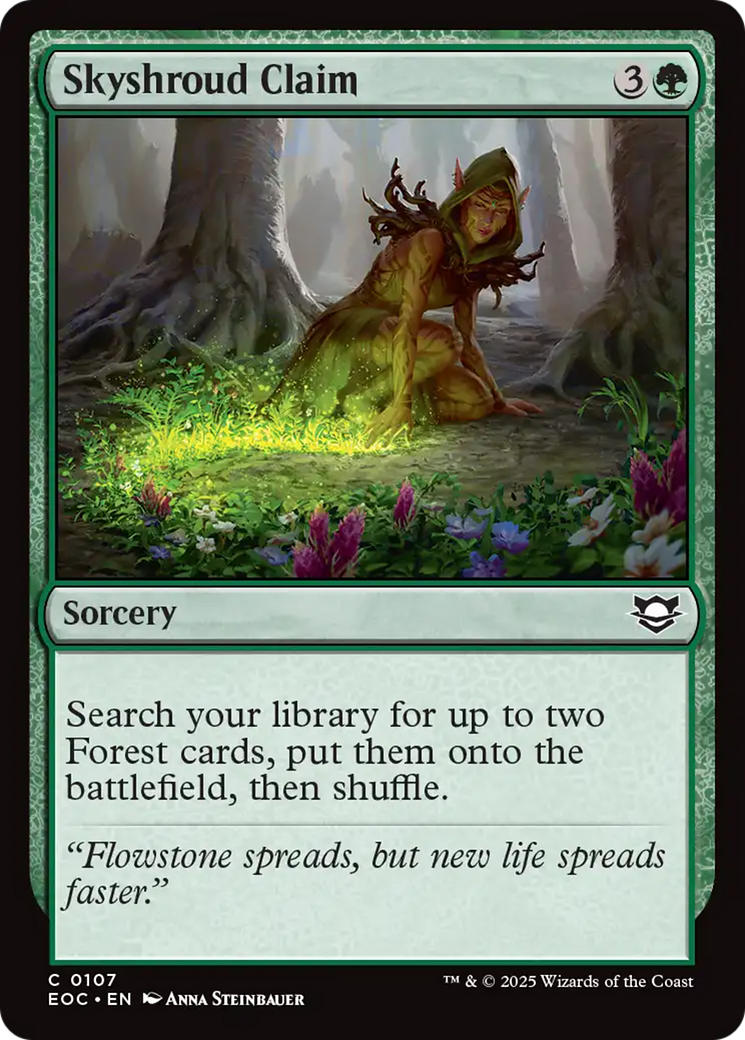 Skyshroud Claim [Edge of Eternities Commander] | Local Legends
