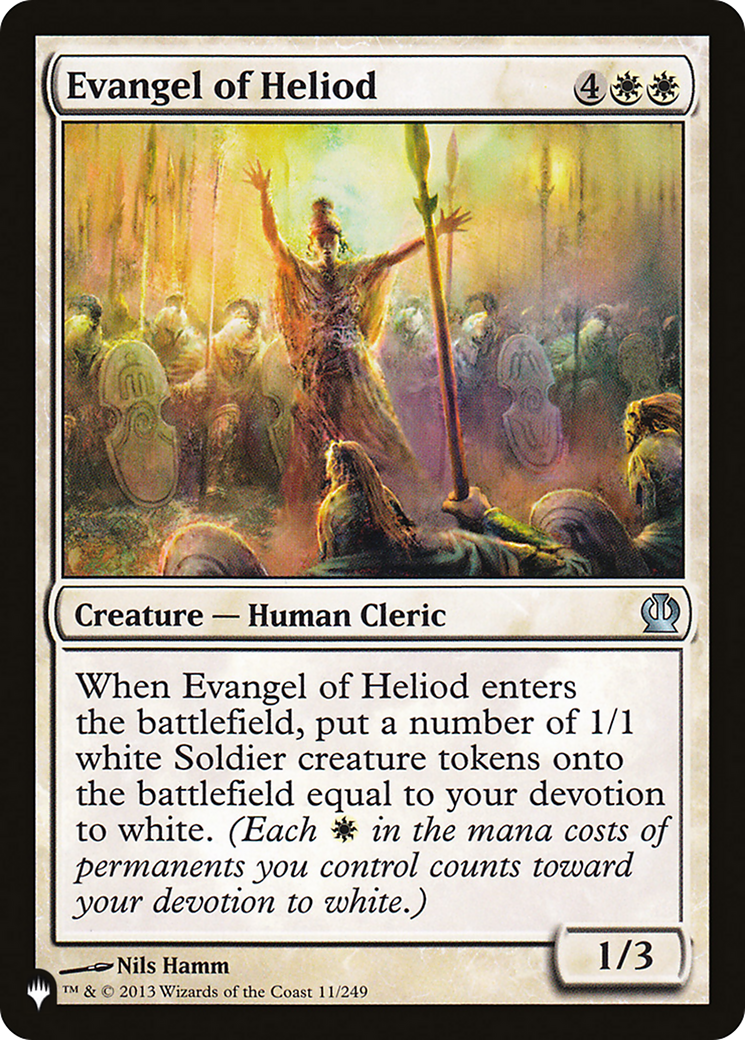 Evangel of Heliod [The List] | Local Legends