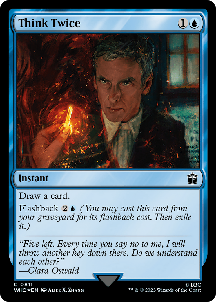 Think Twice (Surge Foil) [Doctor Who] | Local Legends