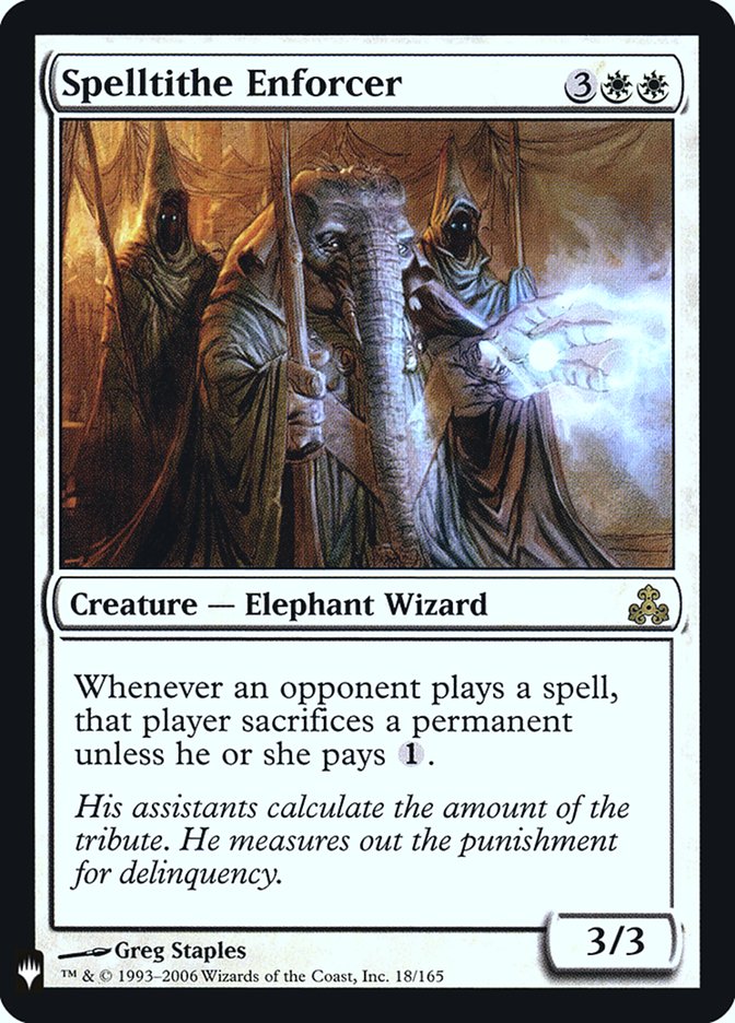 Spelltithe Enforcer [Mystery Booster] | Local Legends