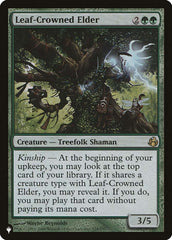 Leaf-Crowned Elder [The List] | Golgari Games