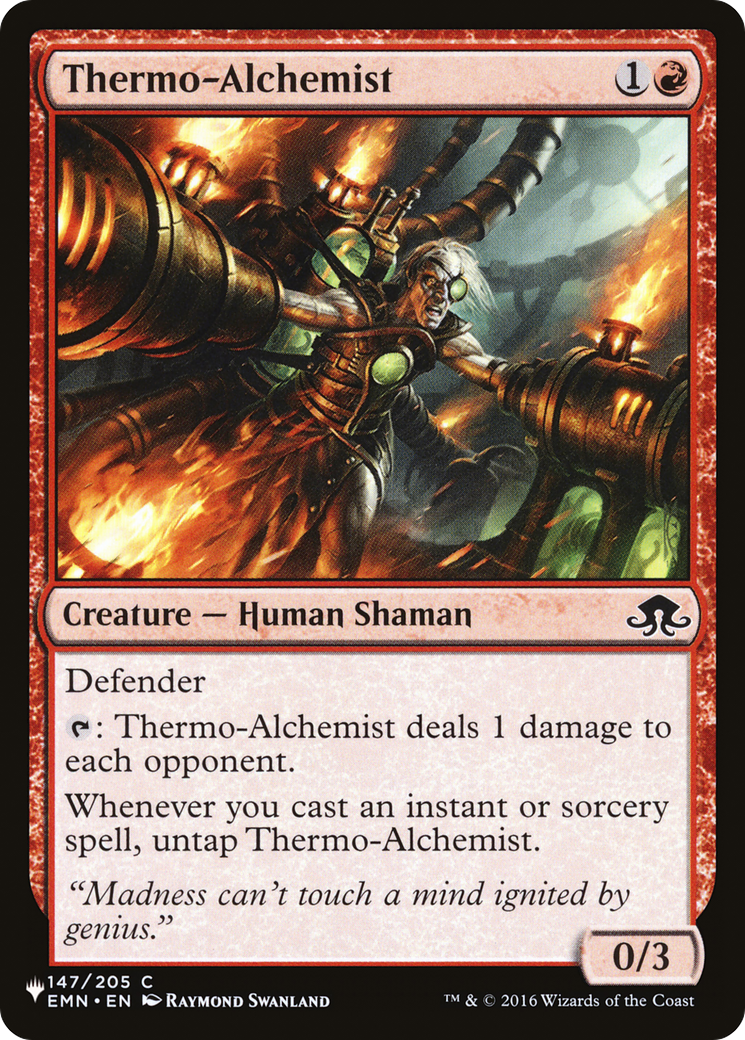 Thermo-Alchemist [The List] | Local Legends