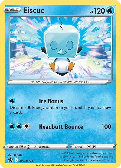 Eiscue (SWSH128) [Sword & Shield: Black Star Promos] | Local Legends