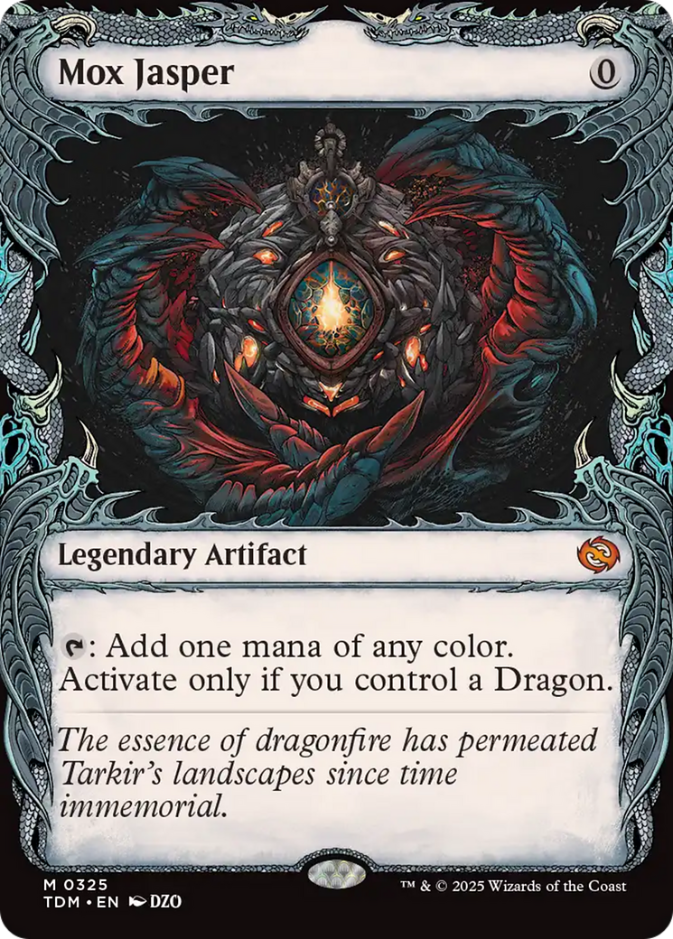 Mox Jasper (Showcase) [Tarkir: Dragonstorm] | Local Legends