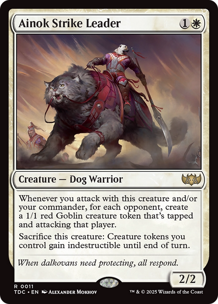 Ainok Strike Leader [Tarkir: Dragonstorm Commander] | Local Legends