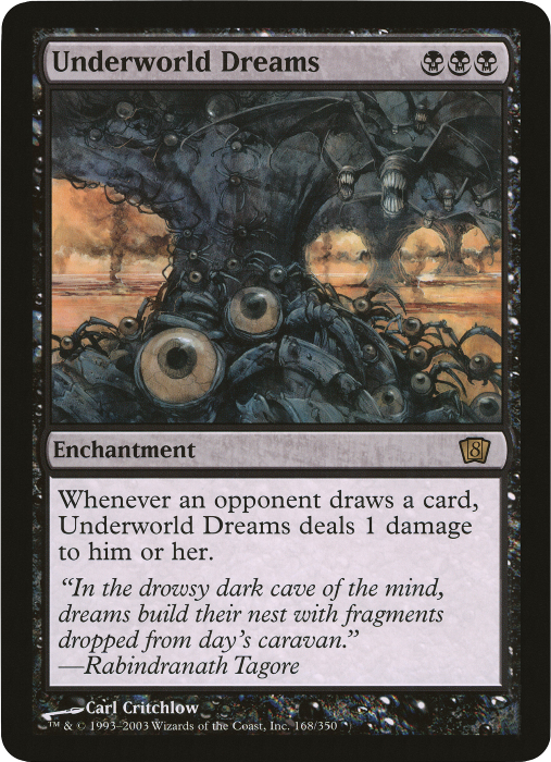 Underworld Dreams (Oversized) [Eighth Edition Box Topper] | Golgari Games