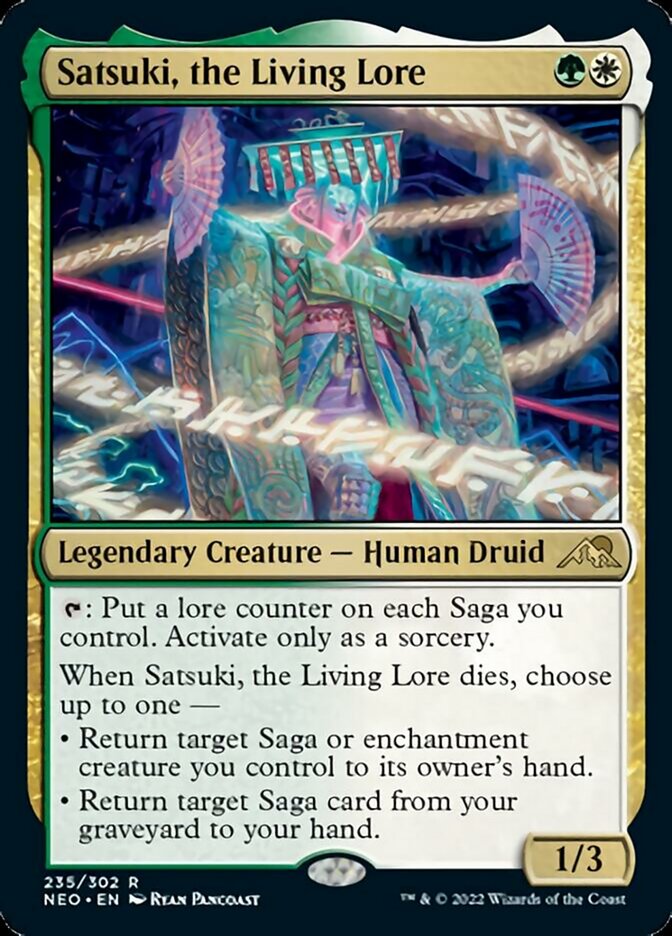 Satsuki, the Living Lore [Kamigawa: Neon Dynasty] | Local Legends